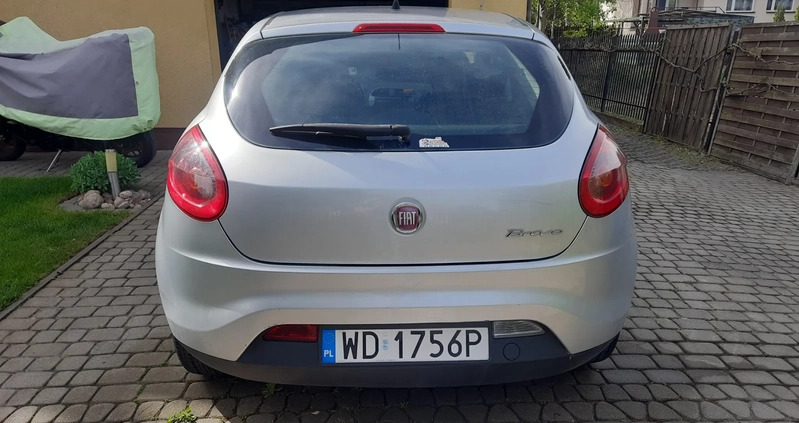 Fiat Bravo cena 13500 przebieg: 229000, rok produkcji 2009 z Warszawa małe 46